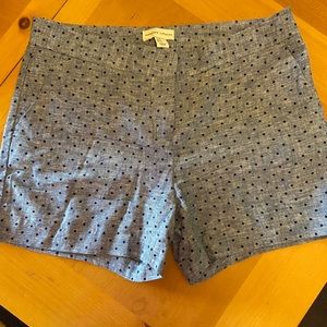 Blue Polka Dot Shorts Size 4